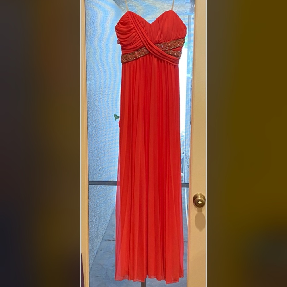 Pink prom dress